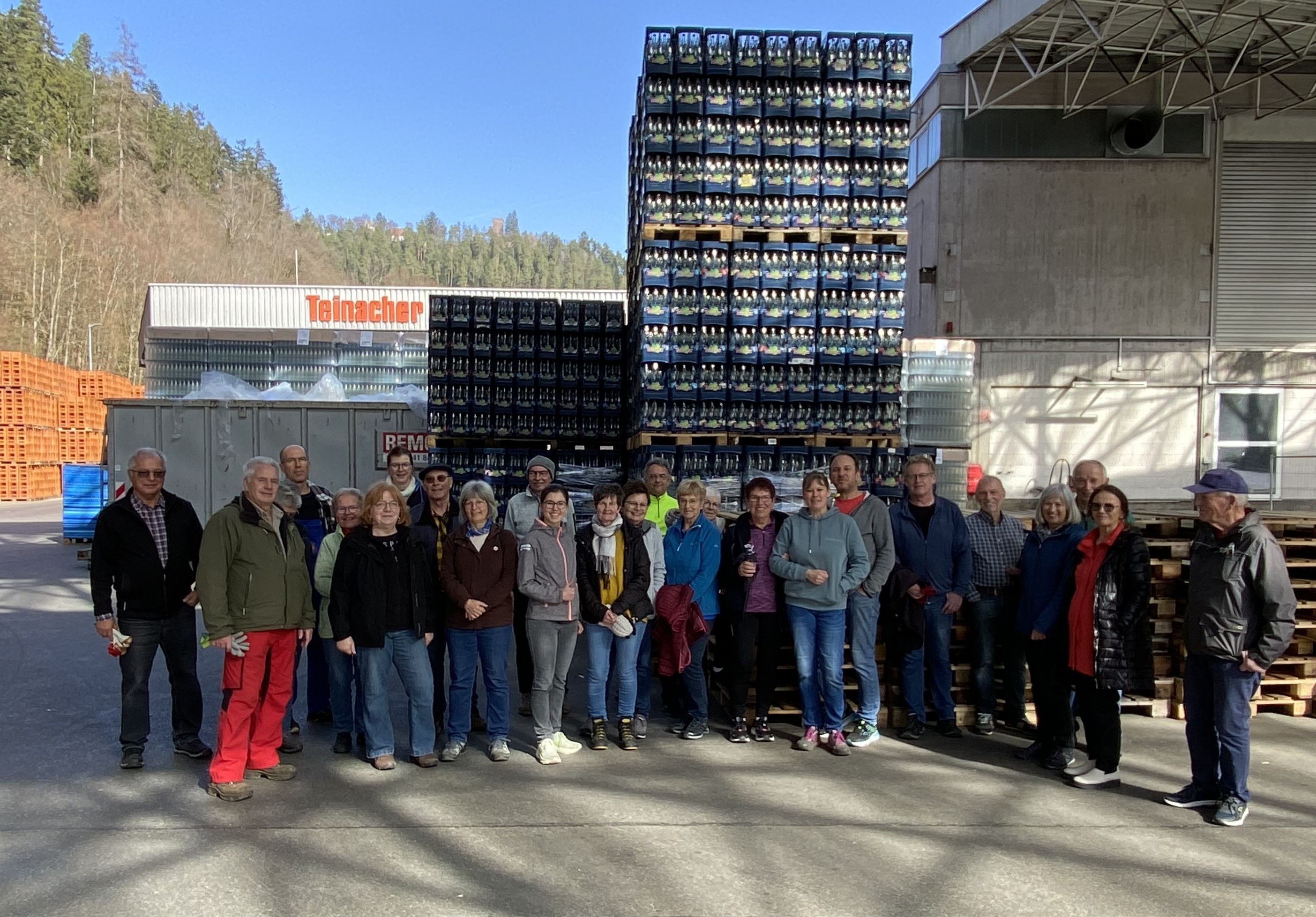 Mitglieder des SV Bondorf, Wandergruppe TuS Ergenzingen