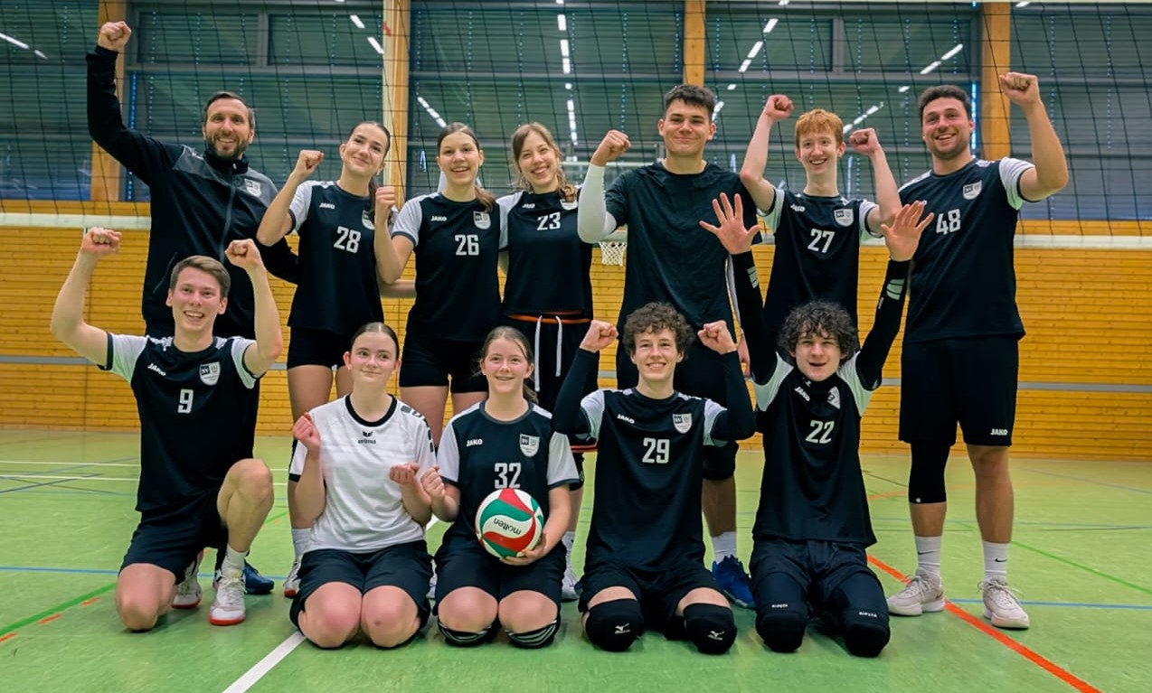 Mannschaftsfoto der 3. Mannschaft Jugend Mixed am vergangenen Spieltag. 